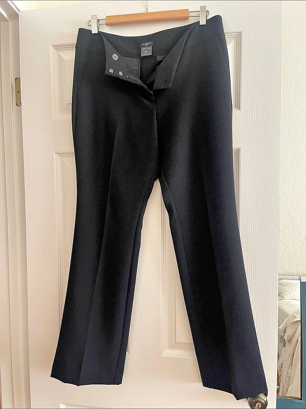 Ann Taylor Black Flare Pants